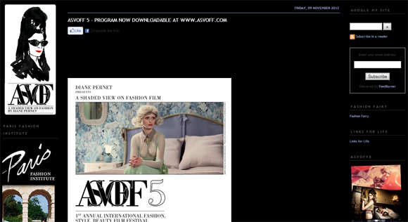 A Shaded View on Fashion Website