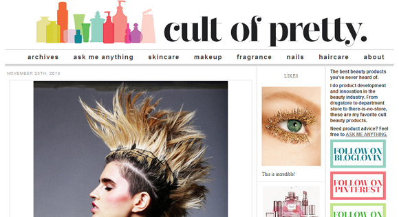 Cult of Pretty Website