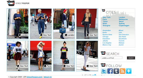 Street Peeper Website